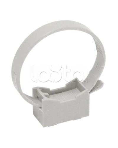 Хомутный держатель со стяжкой CFF2 32-63мм серый IEK (CTA10MP-CFF263-K41-100) в Благовещенске Держатели, клипсы, скобы Pintop.ru