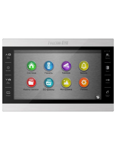 Видеодомофон Falcon Eye Atlas Plus HD (Black) VZ в Благовещенске Абонентские видеоустройства Pintop.ru