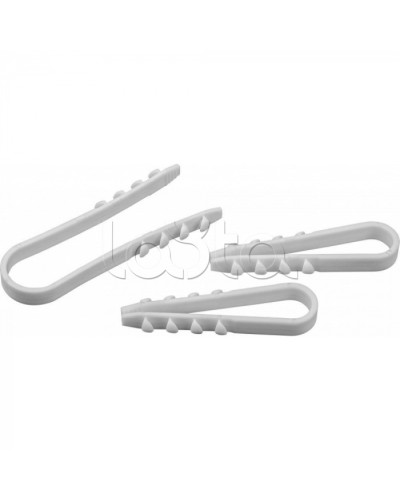 Дюбель-хомут Navigator 71 850 NCU-11-18-55-50/WH дюбель хомут (50 шт/упак) в Благовещенске Крепеж: Дюбели, шурупы, саморезы Pintop.ru