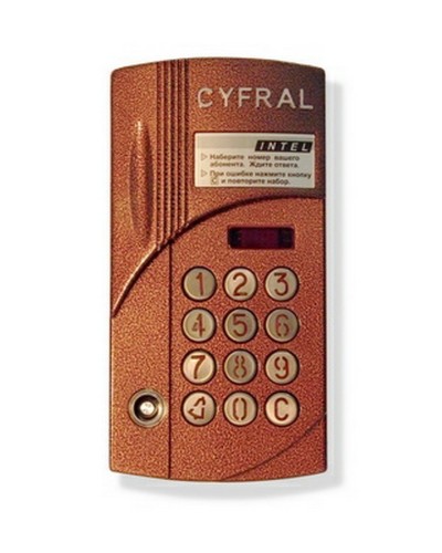 Микропроцессорный блок вызова Цифрал ИНТЕЛ/VC в Благовещенске Блоки вызова многоабонентные Pintop.ru
