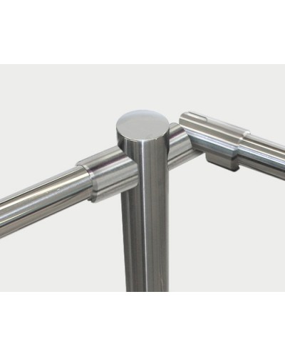 Патрубок поворотный для крепления поручней PERCo-BH02 0-11 в Благовещенске Ограждения Pintop.ru