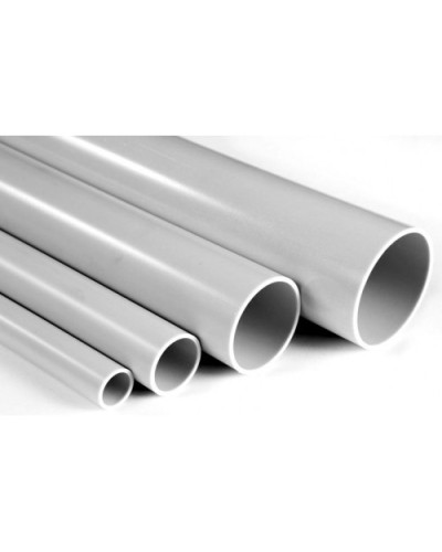 Труба гладкая ПВХ-UF жесткая сверхтяжелая диам 20, атмосферостойкая (3м) Экопласт 32020UF в Благовещенске Гладкая труба Pintop.ru