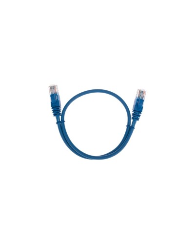 Патч-корд U/UTP, CAT 5e, RJ45-RJ45, 26AWG, LSZH, синий, 0,5м REXANT 02-0104-05 в Благовещенске Патчкорды (медные) Pintop.ru