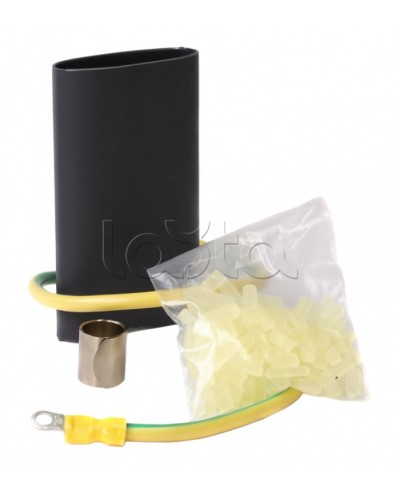 Муфта заземления термоусаживаемая д 7-18 Промрукав (PR08.3870) в Благовещенске Повороты, муфты, тройники Pintop.ru