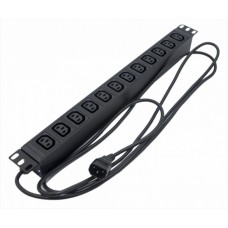 Блок розеток Hyperline SHE19-12IEC-2.5IEC