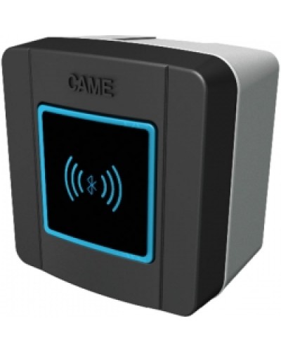 Считыватель накладной Bluetooth с синей подсветкой для 50 пользователей Came 806SL-0240 в Благовещенске Автоматизация ворот Pintop.ru