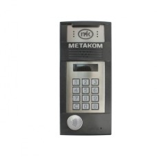 Многоабонентый антивандальный блок вызова со встроенной видеокамерой Метаком MК2018-RFiGV