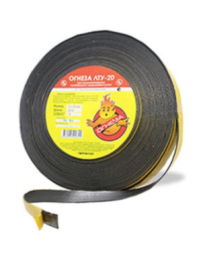 Лента термоуплотнительная Огнеза ОГНЕЗА-ЛТУ 2*20 мм., рулон 25 пог.м. в Благовещенске Дополнительное оборудование пожаротушения Pintop.ru