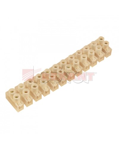 Колодка клеммная КВ-6 6А 6мм² (10шт/уп) REXANT 07-5006 в Благовещенске Аксессуары для кабель-канала Pintop.ru