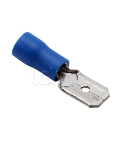 Клемма плоская изолированная 1.5-2.5 мм² (КПИ штекер - 6.3мм) (100шт/уп) REXANT 08-0333 в Благовещенске Клеммные колодки Pintop.ru