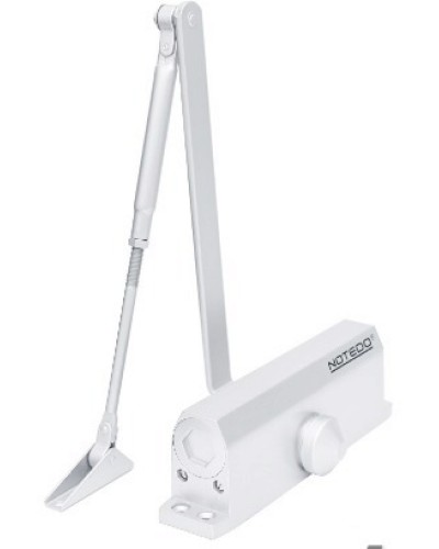 Доводчик NOTEDO DC-150 EN4/5/6 (белый) в Благовещенске Доводчики Pintop.ru