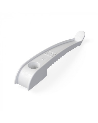 Держатель кабеля односторонний для прямого монтажа в гофроящике белый (200 шт/кор) Промрукав (PR13.0489) в Благовещенске Аксессуары для кабель-канала Pintop.ru