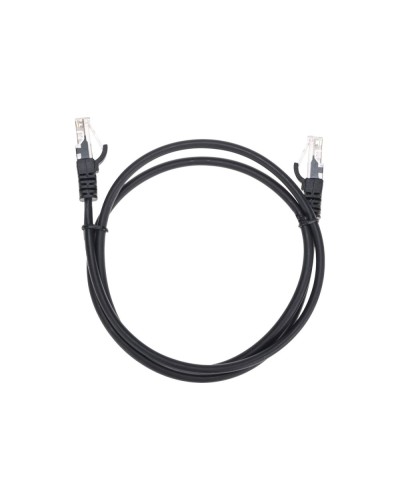 Патч-корд U/UTP, CAT 5e, RJ45-RJ45, 26AWG, LSZH, черный, 1м REXANT 02-0102-1 в Благовещенске Патчкорды (медные) Pintop.ru