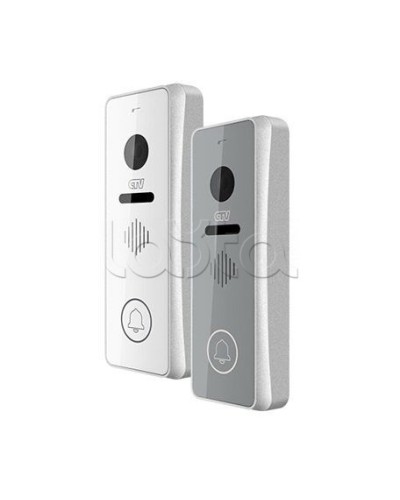 Вызывная панель CTV-D4001FHD (серебро) в Благовещенске Вызывные IP панели Pintop.ru