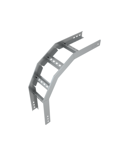 Угол лестничный вертикальный внешний 90 гр. 100х150х1,5 мм HD КМ-Профиль (LVL90-100-150-1.5 HD) в Благовещенске Аксессуары для лотков Pintop.ru