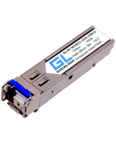 Модуль SFP Gigalink GL-OT-SG14LC1-1550-1310-I-D в Благовещенске Модули SFP/XFP/GBIC Pintop.ru