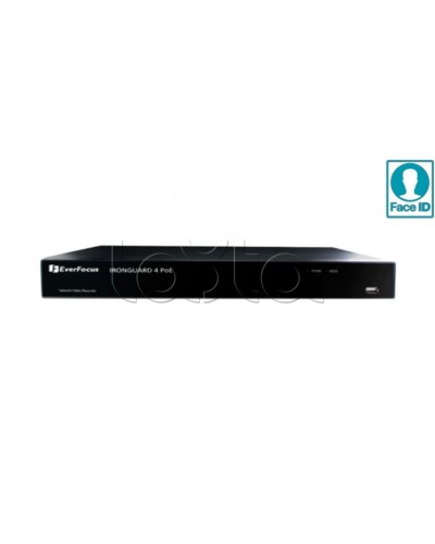 IP-видеорегистратор 8-ми канальный EverFocus IRONGUARD 8 PoE в Благовещенске IP Видеорегистраторы Pintop.ru