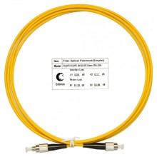 Шнур оптический simplex FC-FC 9/125 SM 2 м LSZH Cabeus FOP(s)-9-FC-FC-2M
