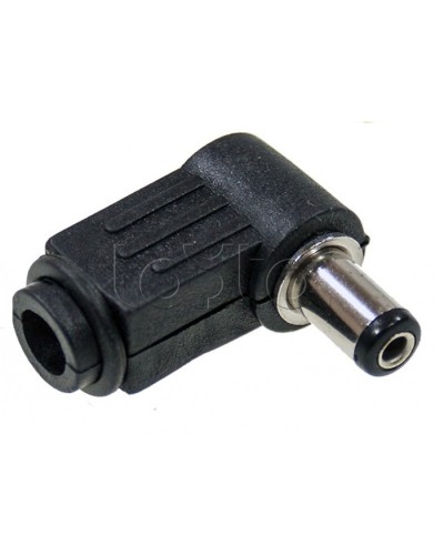 Разъем питания штекер 2.1х5.5x10мм угловой (50шт/уп) REXANT 14-0312 в Благовещенске Коннекторы Pintop.ru