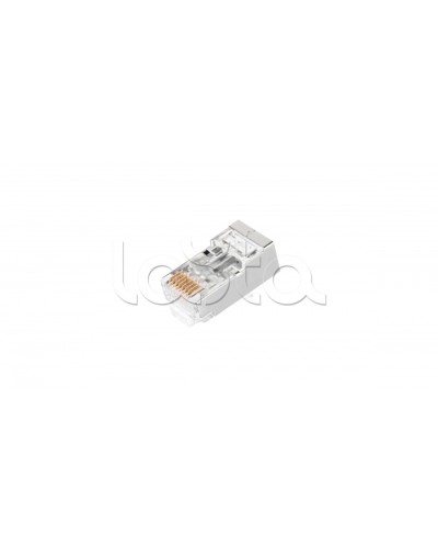Коннектор NIKOMAX RJ45/8P8C под витую пару, Кат.5е (Класс D), уп-ка 100шт. (NMC-RJ88RZ50SD1-PT-100) в Благовещенске Коннекторы и разъемы Pintop.ru