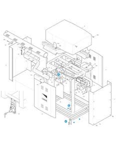 Пластина крепления стрелы G3000 Came 119RIG420 в Благовещенске Запчасти для шлагбаумов и автоматики Pintop.ru