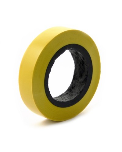 Изолента ПВХ 20 метров ширина 19мм (Желтый) ПожТехКабель PTK-Accessories в Благовещенске Стяжки-хомуты Pintop.ru