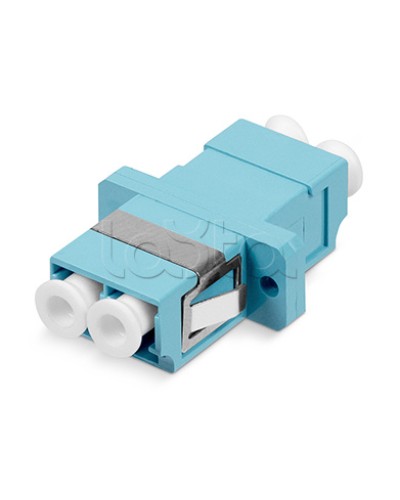 Проходной соединитель LC-LC duplex MM Cabeus (DLC-DLC-MM-OM3) в Благовещенске Проходные адаптеры и розетки оптические Pintop.ru