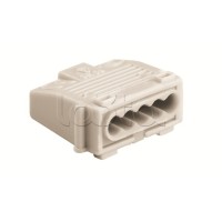 Колодка клеммная безвинтовая 5х1.5-2.5 мм.кв. DKC B273/5