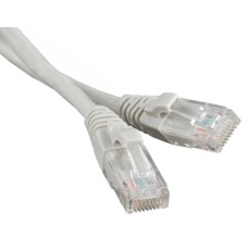 Патч-корд экранированный реверсивный Hyperline PC-LPM-STP-RJ45-REV-RJ45-C5e-3M-LSZH-GY