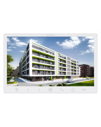 Монитор Tantos Sherlock HD SE (White) - 4 в Благовещенске Абонентские IP устройства Pintop.ru