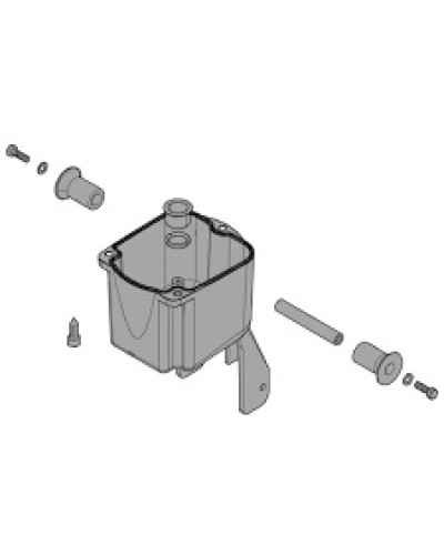 Корпус редуктора C001 Came 119RICX006 в Благовещенске Запчасти для шлагбаумов и автоматики Pintop.ru