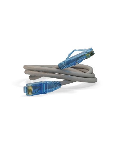 Патч-корд RJ45-RJ45, 4 пары, UTP, кат.6, LSZH (3м) Hyperline PC-LPM-UTP-RJ45-RJ45-C6-3M-LSZH-GY в Благовещенске Патчкорды (медные) Pintop.ru