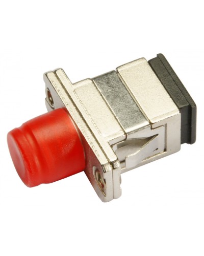 Соединитель проходной SC-FC, SM(для одномодового кабеля), D-тип Cabeus SC-FC-SM в Благовещенске Проходные адаптеры и розетки оптические Pintop.ru