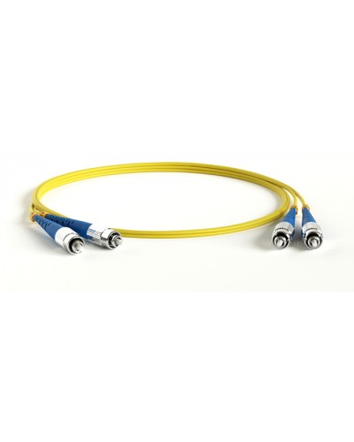 Патч-корд волоконно-оптический Hyperline FC-D2-9-FC/UR-ST/UR-H-2M-LSZH-YL в Благовещенске Патч-корды оптические Pintop.ru
