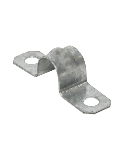 Скоба металлическая двухлапковая d16-17 мм (10 шт) EKF PROxima (sm-2-16-17-r) в Благовещенске Держатели, клипсы, скобы Pintop.ru