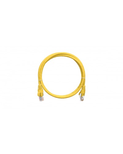Шнур коммутационный 2хRJ45/8P8C, U/UTP, 4 пары, Кат.5е, LSZH, желтый (2м) NIKOMAX NMC-PC4UD55B-020-C-YL в Благовещенске Патчкорды (медные) Pintop.ru