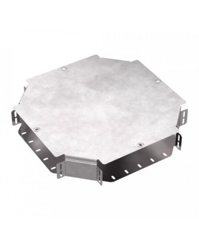 Х-образный ответвитель с крышкой Стандарт 300х80 Промрукав (PR16.0466) в Благовещенске Аксессуары для лотков Pintop.ru