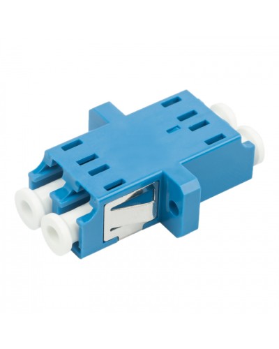 Адаптер оптический проходной LC-LC, OS2, дуплекс (duplex), синий Datarex DR-541102 в Благовещенске Коммутационные изделия Pintop.ru