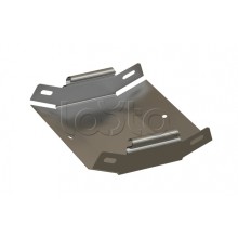 Угол 45° вертикальный внутренний Hyperline RST-VIA45-500-100-0,8-SZ