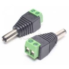 Разъем питания штекер 2,1х5,5 с клеммной колодкой (50шт/уп) PROCONNECT 14-0314-4