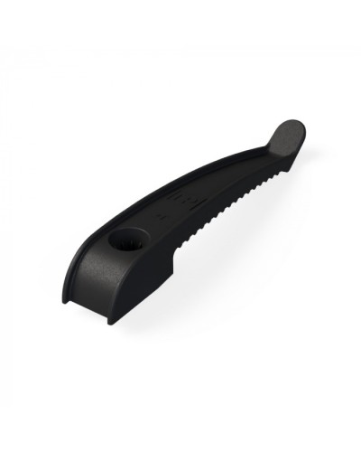 Держатель кабеля односторонний для прямого монтажа в гофроящике черный (200 шт/кор) Промрукав (PR13.0491) в Благовещенске Аксессуары для кабель-канала Pintop.ru