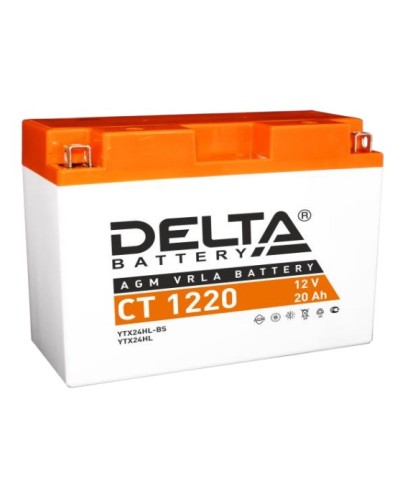 Аккумулятор АКБ 12 - 20 Delta CT 1220 в Благовещенске Электротехническое оборудование Pintop.ru