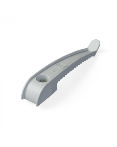 Держатель кабеля односторонний для прямого монтажа в гофроящике серый (200 шт/кор) Промрукав (PR13.0490) в Благовещенске Аксессуары для кабель-канала Pintop.ru