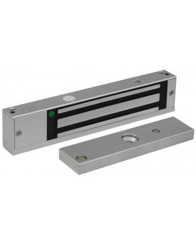 Smartec ST-EL140DL-SL - Электромагнитный замок, внутреннее исполнение, СИД, датчик положения двери, 12 VDC / 250мА, усилие 140-150 кг. в Благовещенске Электромагнитные замки Pintop.ru