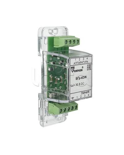 Устройство защиты от импульсных перенапряжений Forteza Блок БГр-4DIN в Благовещенске Устройства защиты операционных процессоров (ОПС) Pintop.ru