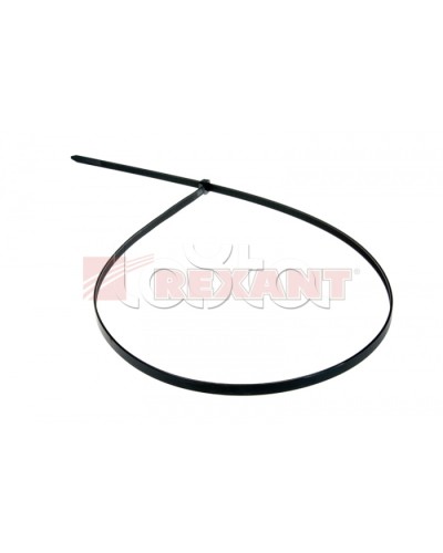 Хомут-стяжка нейлоновый 9х1020 мм чёрный (100шт/уп) REXANT 07-1021 в Благовещенске Стяжки-хомуты Pintop.ru