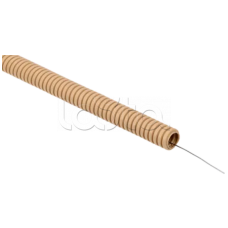 ELASTA Труба гофр. ПВХ d=16мм с зондом сосна (25м) IEK (ET-TG21-121-016-025-K34)