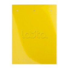 Табличка полужесткая. Установка в держатель. Для маркировки модульного оборудования. ПВХ-0,5. Желтый DKC TAS52