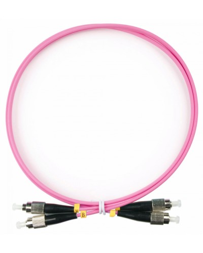 Шнур оптический duplex FC-FC 50/125 mm OM4 1м LSZH в Благовещенске Патч-корды оптические Pintop.ru