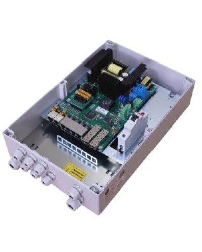 PoE-коммутатор 8-портовый, управляемый уличный TFortis PSW-2G6F+ в Благовещенске Коммутаторы Pintop.ru